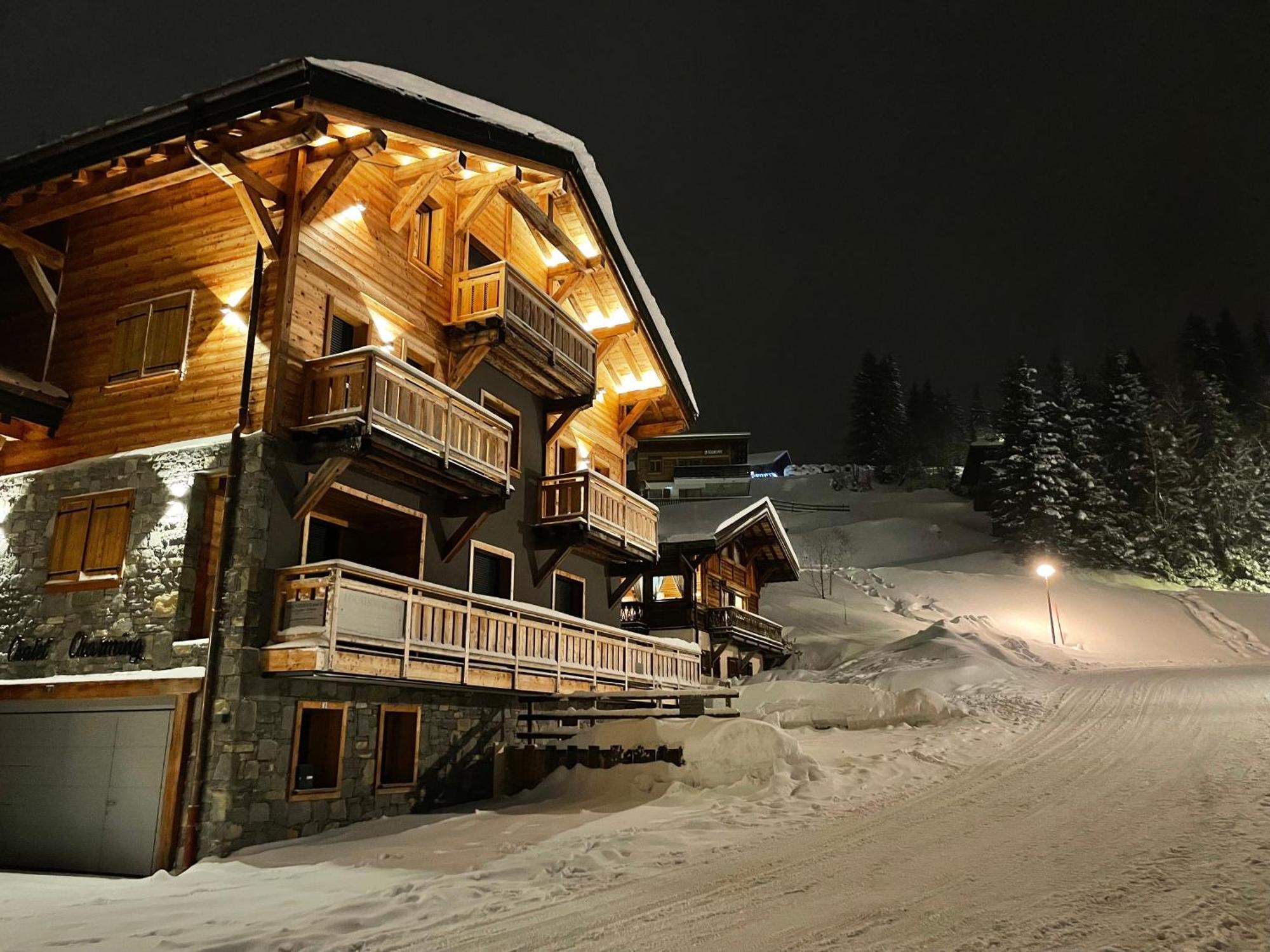 Chalet Charming B And B เลส์เฌต์ ภายนอก รูปภาพ